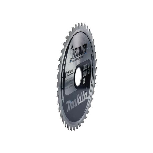 Makita Efficut 185x30mm Z40 kompozit körfűrészlap akkumulátoros fűrészekhez, döntött nézet - Kézi körfűrész kiegészítő