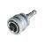 Makita Ezychange adapter HSS-G központfúróval, ferde nézet fehér háttéren, hatszögletű szárral és gyorscserélő mechanizmussal