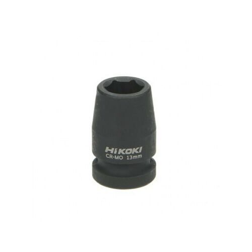 HiKOKI 1/2” 8x38mm dugókulcs külső hatlapú csavarokhoz, fekete CR-MO, professzionális minőség - Topmark