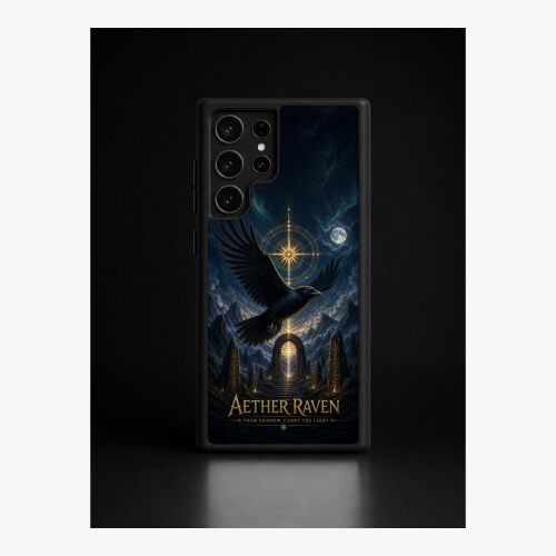 LUNØIR Aether Raven Prémium TPU + PC Telefontok Samsung S22 Ultra készülékhez 177236778 