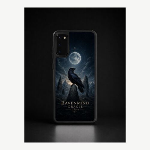 LUNØIR Ravenmind Oracle Prémium TPU + PC Telefontok Samsung S20 készülékhez