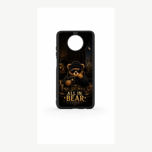 LUNØIR All In Bear Prémium TPU + PC Telefontok Xiaomi Redmi Note 9 5G készülékhez 177240324 - Telefontok