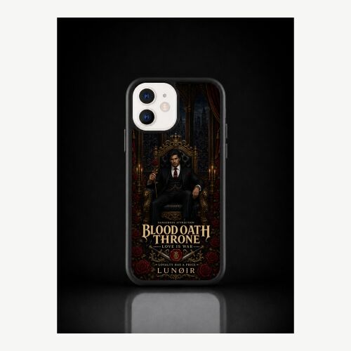LUNØIR Blood Oath Throne Prémium TPU + PC Telefontok iPhone 12 Mini készülékhez 177258818 