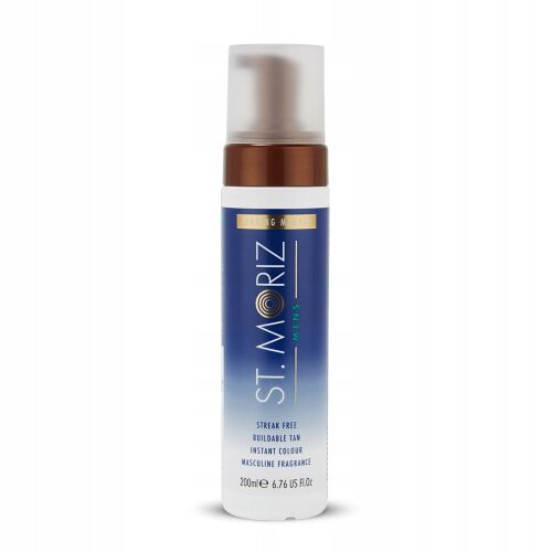 St.Moriz Men's Tanning Mouse Fast Tan önbarnító hab 200 ml 177307393 - Barnító krém és olaj