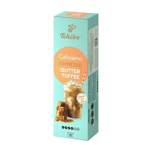 Kávékapszula, 10 db, TCHIBO "Cafissimo Espresso Buttertoffee" 177310471 - Kávépárna és kávékapszula