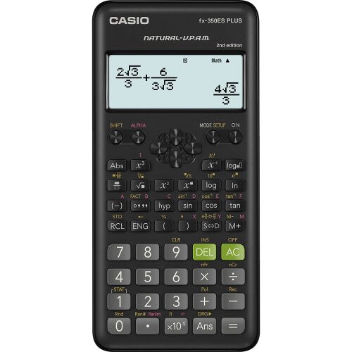 Számológép, tudományos, 252 funkció, CASIO "FX-350ES Plus 2E" 177314295 - Számológép