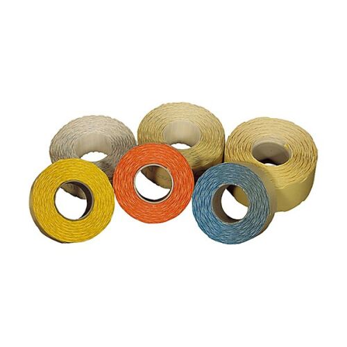 Árazószalag, 25x12mm, narancs, 10tek/cs 177325652 - Árazószalag