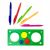Spirograph KREATÍV JÁTÉK + SZÍNES TOLAK Lengyel Termék 177392166