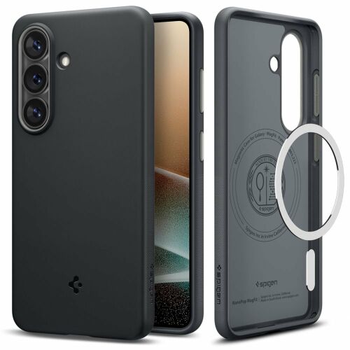Spigen Nano Pop Mag MagSafe tok Samsung Galaxy S26-hoz, fekete 177407581 - Telefon