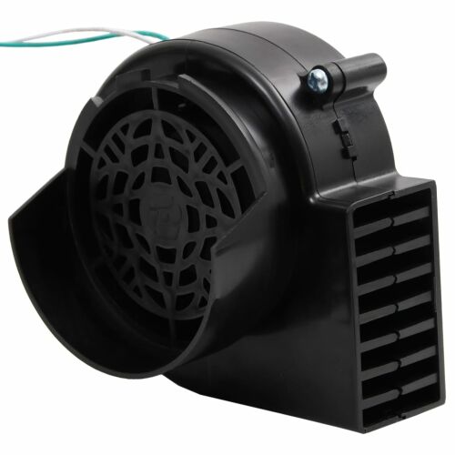 Fekete műanyag ventilátor felfújható dekorációkhoz, ferde nézet, vidaXL LED fényfüzér tartozék - Kültéri karácsonyi dekoráció
