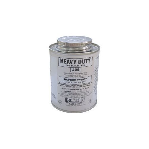 E-Z Weld erős PVC ragasztó szürke 250ml, csőillesztésekhez - Ragasztó