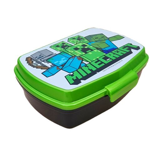 Minecraft Creeper funny műanyag szendvicsdoboz 177433254 - Ételtárolás