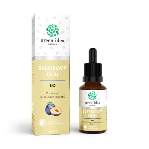 BIO szilvamagolaj 25 ml - Green idea 177474231 - Arc- és szemkörnyékápoló