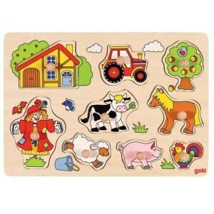 Puzzle z uchwytami Farma 134192521 - Puzzle Baba