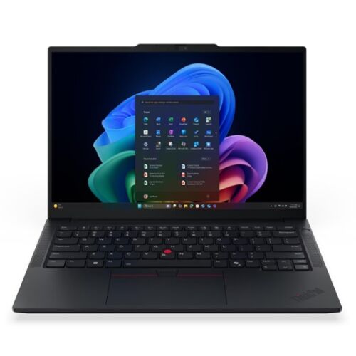 LENOVO ThinkPad E14 G8 14 hüvelykes WUXGA laptop AMD Ryzen AI 5 330 processzorral, nyitott nézetben billentyűzettel és Windows 11 Pro felülettel - Laptop