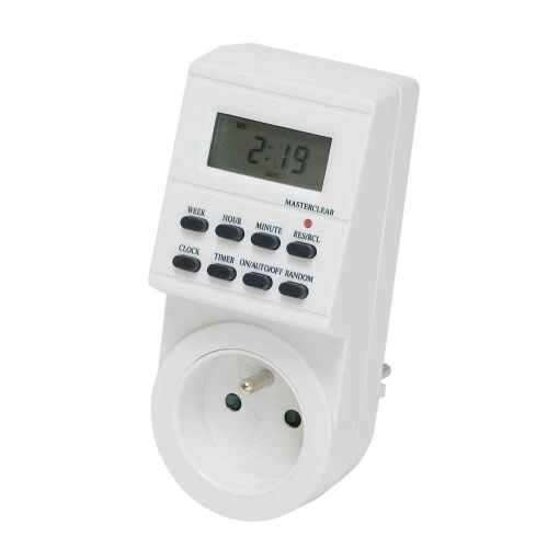 7 napos digitális időzítő 3,5 kW 177570836 - Időzíthető kapcsolóóra