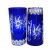 Kobalt kristályos vizespoharak 320ml Olive Grinder 177579327