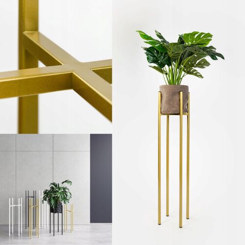 Virágcserép állvány fém arany Loft Cholet M MAX POT 18.5cm