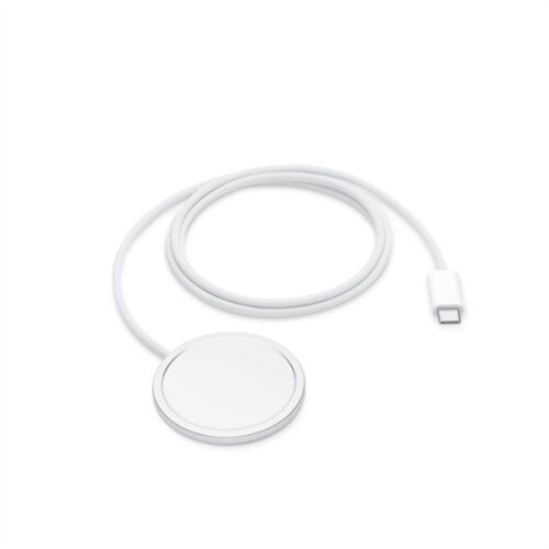 Apple MagSafe töltő (1m) MGD74ZM/A USB-C csatlakozóval fehér háttérrel - Vezeték nélküli töltő