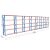 HD Regal FLEX300-W1405 Salgó polcrendszer KOMPLETT 14 m (300 x 60 cm / 5 polc) 177604834