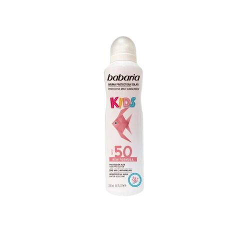 Babaria, Kids, Sunscreen Mist, SPF 50, 200 ml 177615001 