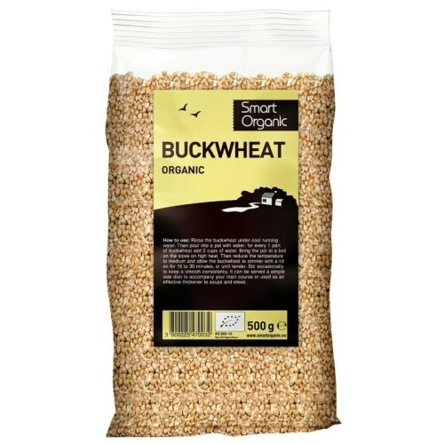 Smart Organic bio nyers teljes kiőrlésű hajdina 500g 177633057 - Gabonaféle