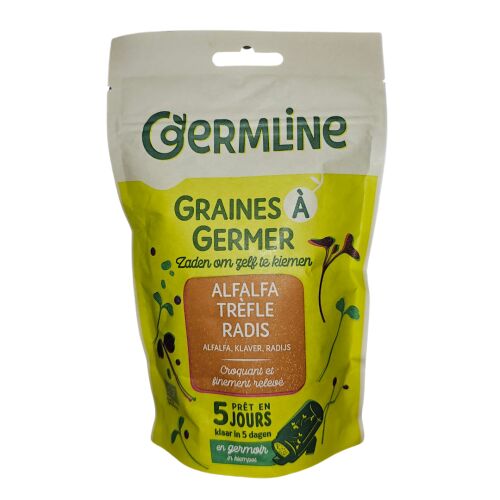 Germline bio csíráztatható magkeverék: lucerna, here, retek, 150g 177633732 - Csíramag