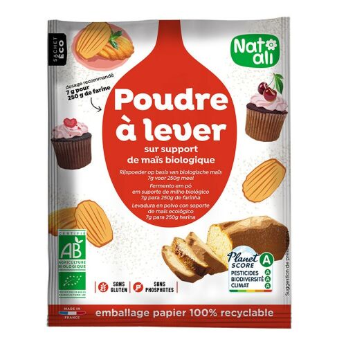 Sütőpor, bio, 50g, Nat-ali 177633969 - Alapanyag sütéshez
