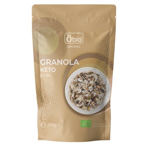 Obio bio keto granola, 200g 177634476 - Gabonapehely
