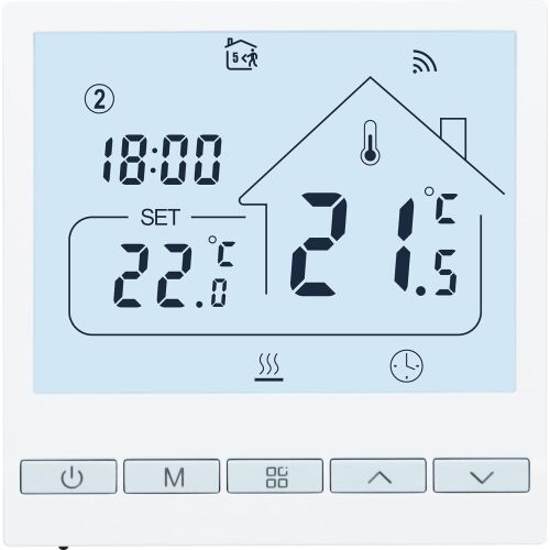 Beok Alexa, Google 3A TOL47WIFI programozható WIFI szobatermosztát 177655122 - Szobatermosztát