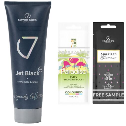 7suns Jet Black Bronzer barnító kozmetikum Szett 177674859 