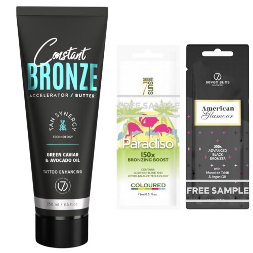 7suns Constant Bronze Accelerator barnulásgyorsító 250 ml Szett 177675030 - Szolárium krém