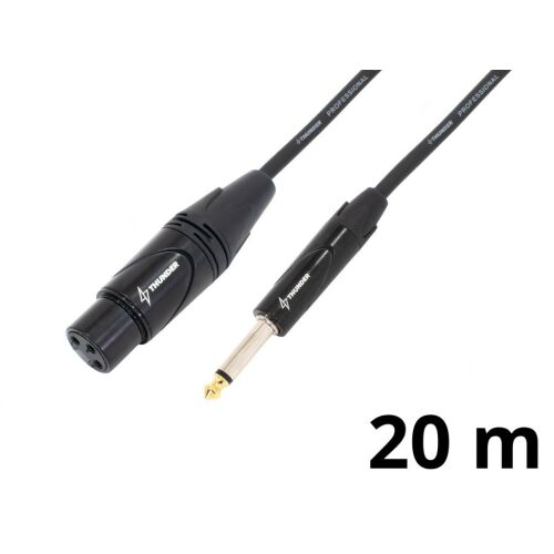 Thunder CX40-20m jelkábel (6,3 mm Jack - XLR mama) 177687043 - XLR kábel