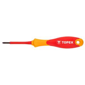 Topex 1000V isolierter Kreuzschlitzschraubendreher, PH0 x 60mm - Handwerkzeuge
