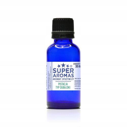 SUPER AROMAS Pisztácia Ételaroma Dubai Type 30 ml 177745111 - Sütés és főzés