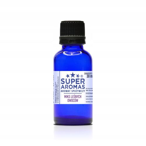 SUPER AROMAS ételaroma ERDEI GYÜMÖLCSÖK 30 ml