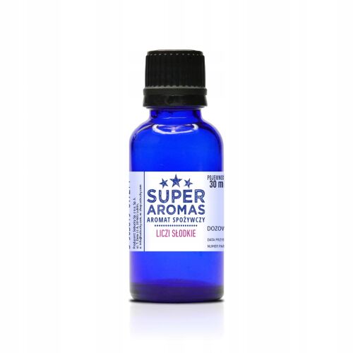 SUPER AROMAS Édes licsi ételaroma 30 ml 177745576 - Alapanyag sütéshez