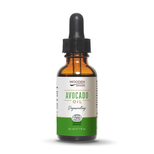 Bio avokádóolaj, 30 ml, Wooden Spoon 177759533 - Testápoló olaj