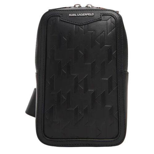 KARL LAGERFELD Férfi Bőr Táska Monogrammal 177760893 - Oldaltáska