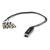 PD Connex CX192 (RJ45 - 4 db XLR 3Pin mama) DMX Kábel elosztó (0,7M) 177763967