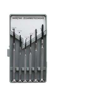 Proline 6 részes óragyártó csavarhúzó készlet, Ni-Cr-Mo acél, lapos és csillagfejű csavarhúzókkal - Proline