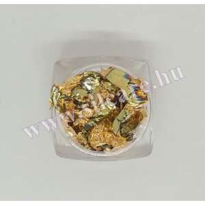 Arany körömdíszítő fólia pelyhek - Nono