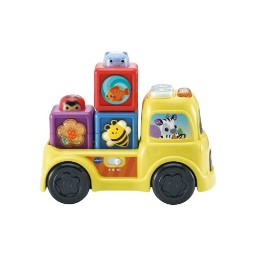 VTech vidám teherautó bébi kockákkal, holland 177796087 - Babajáték