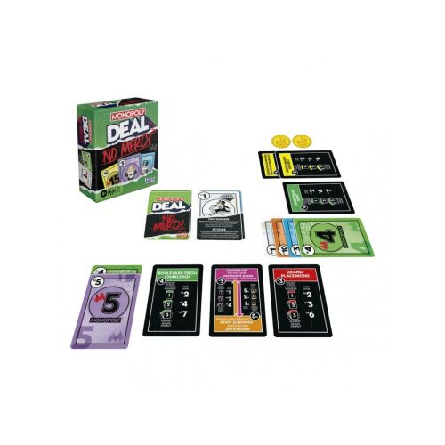 Monopoly Deal No Mercy kártyajáték, francia/holland 177796692 - Kártyajáték