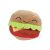 Puha ételes zacskó 4 db plüss hamburgerrel  40 cm 177801123