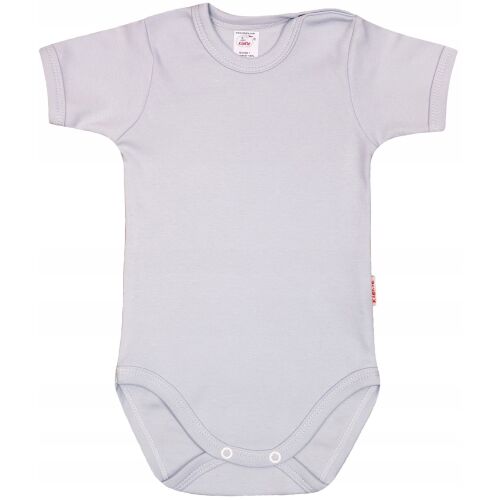 RÖVID UJJÚ BODY, SZÜRKE, 74-es méret KLEKLE 177807157 - Gyerek body
