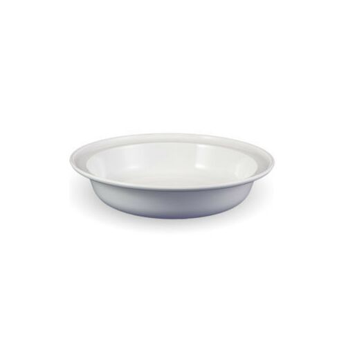 Tányér mély műanyag peremes 19,5cm fehér 177818341 - Tányér