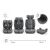 Kinderkraft gyerekülés és ülésmagasító Comfort Up II PLUS i-Size 76-150cm szürke 177825000