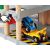 Közelkép a BRIO Parkolóház 33204 autórakodó mechanizmusáról