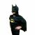 DEPOX Batman izomkosztüm közeli kép gyermekről, aki viseli a ruhát maszkkal és köpennyel, tematikus partikra